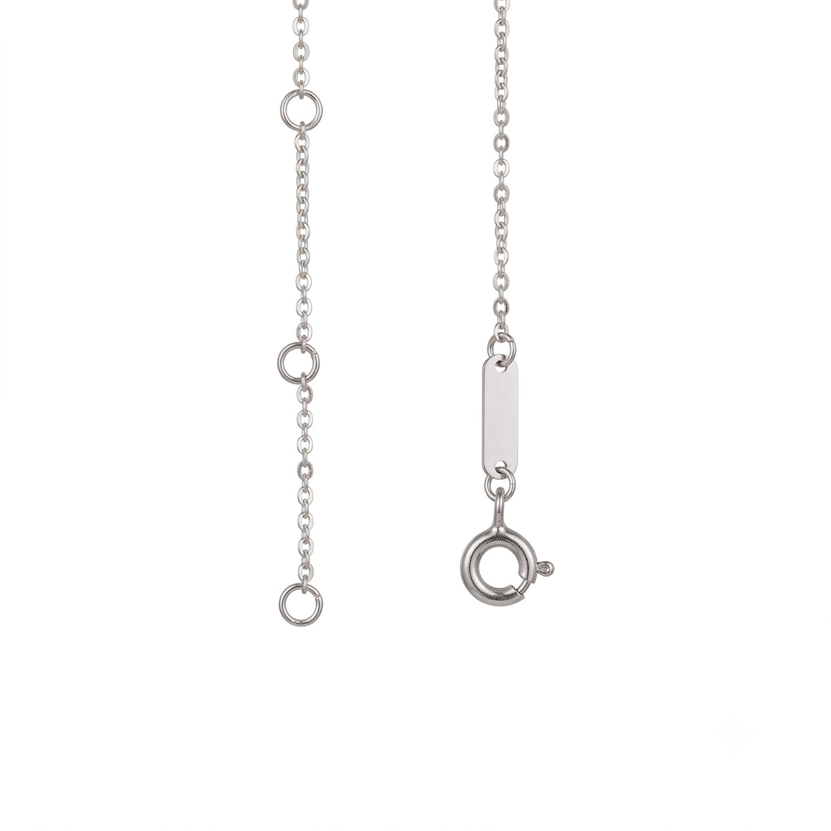 Silver Minimalist Bar Necklace