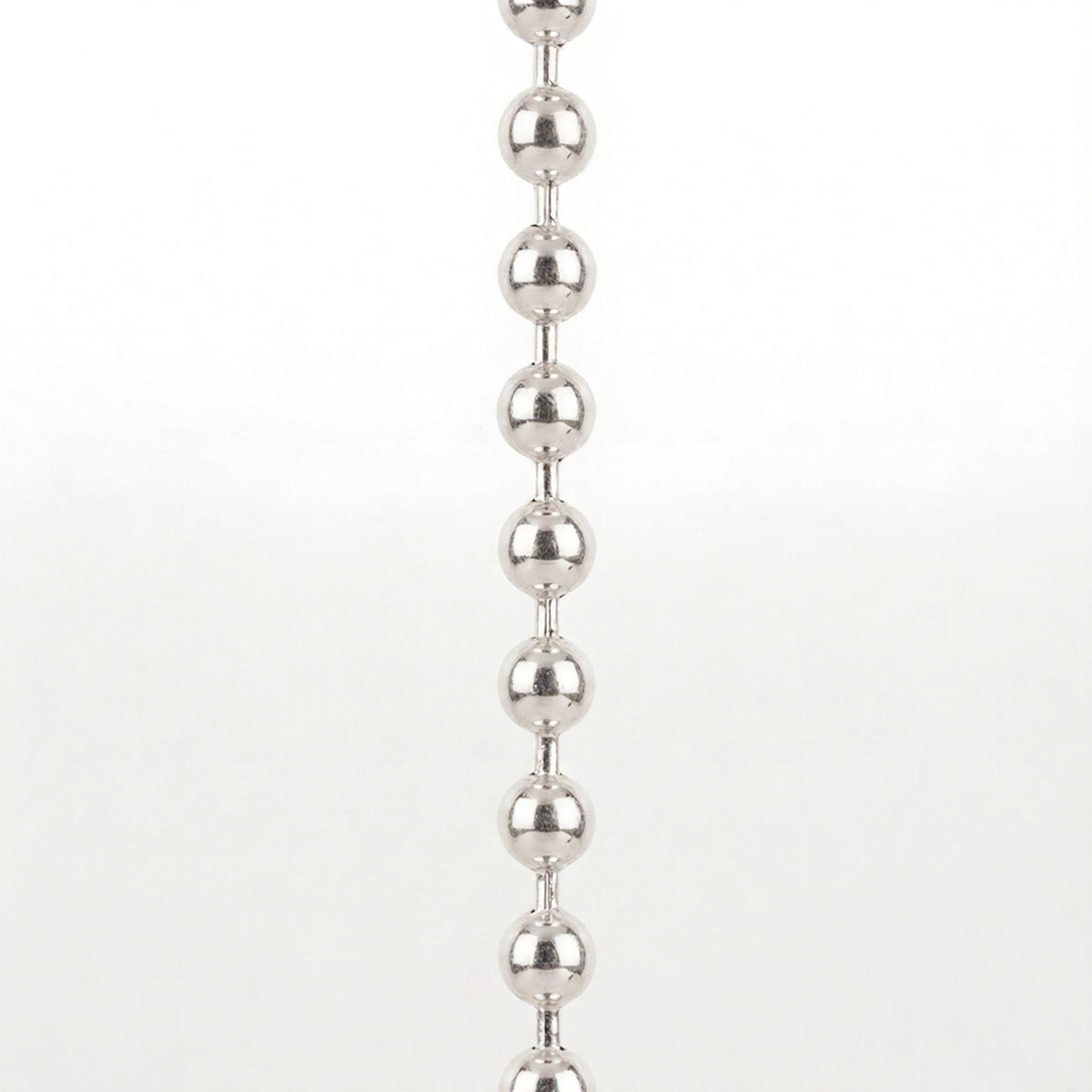 Silver Green Stone Lariat Necklace