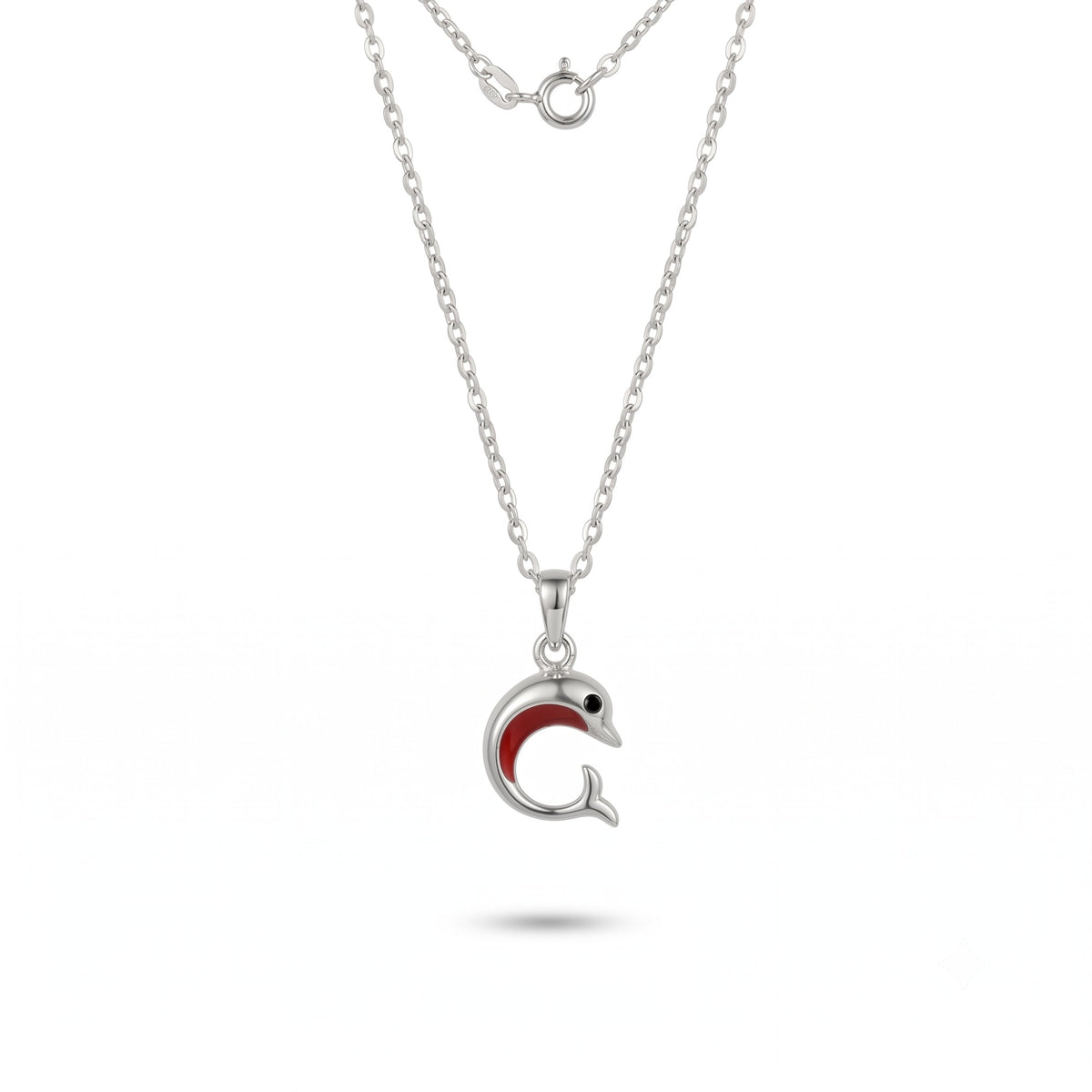 Silver Dolphin Necklace