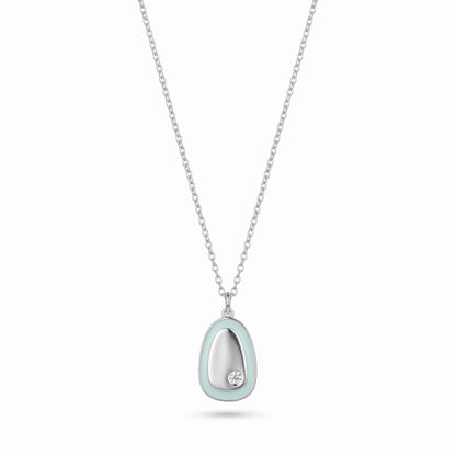 Silver Minimalist Bar Necklace