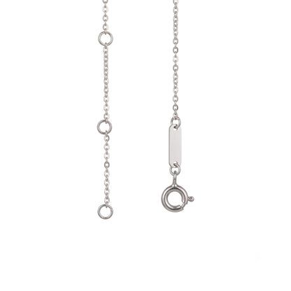 Silver Minimalist Bar Necklace