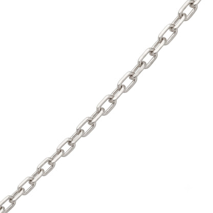 Silver Red Heart Necklace