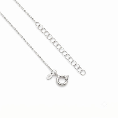 Silver Dual Heart Necklace