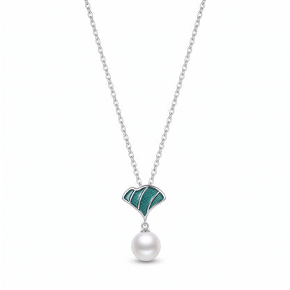 Silver Essential Pearl Necklace