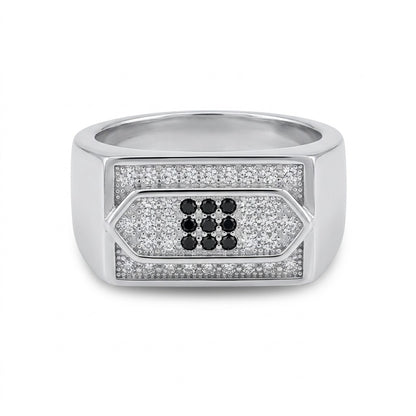 Silver Geometric Matrix Ring