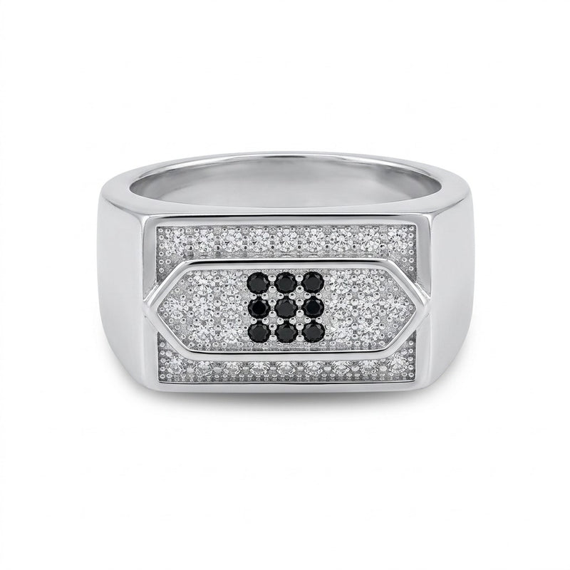 Silver Geometric Matrix Ring